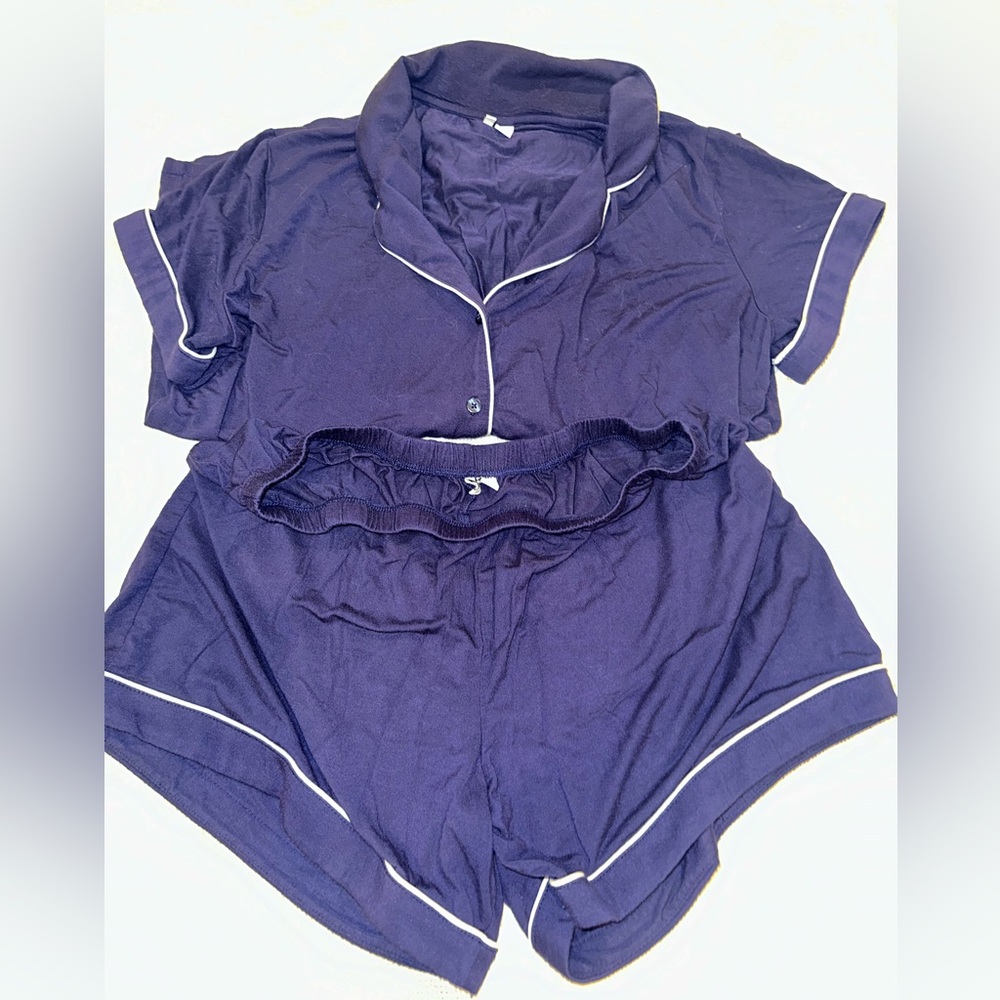 Nordstrom Eco Pajama Navy Blue